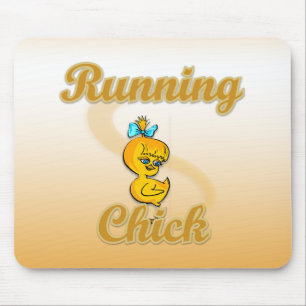 Running Chick Mousepad