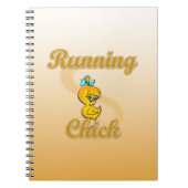 Running Chick Notizblock (Vorderseite)