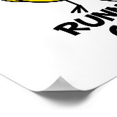 Running Chick Poster (Ecke)