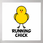 Running Chick Poster (Vorne)