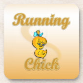 Running Chick Untersetzer (Vorderseite)