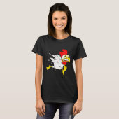 Running Chicken T-Shirt (Vorne ganz)