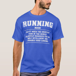 Running Definition Marathon Runner Marathonläufer T-Shirt