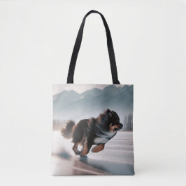 Running Dog Tote Bag Tasche
