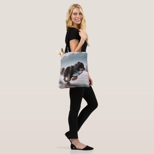 Running Dog Tote Bag Tasche (Am Model)