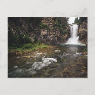 Running Eagle Falls oder Trick Falls in den Two Postkarte