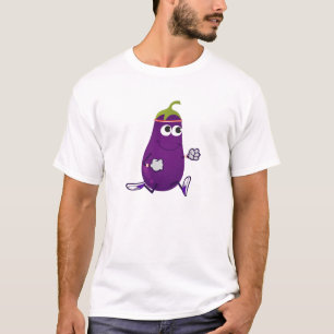 Running Eggplant T-Shirt