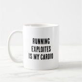 Running Exploits Is My Cardio Funny Ethical Hacker Kaffeetasse (Links)