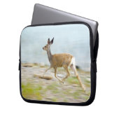 Running Fawn Laptop Sleeve (Vorderseite Links)