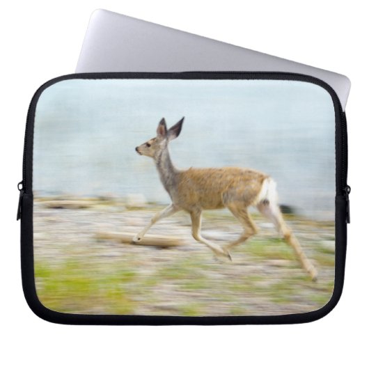Running Fawn Laptop Sleeve (Vorderseite)