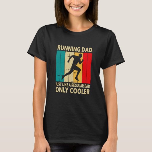 Running For Men Dad Marathon Runner Coach Marathon T-Shirt (Vorderseite)