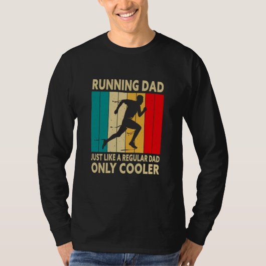 Running For Men Dad Marathon Runner Coach Marathon T-Shirt (Vorderseite)