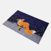 Running Fox Door Mat Fußmatte (Schrägansicht)