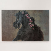 Running Friesian - Puzzle (Horizontal)