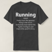 Running Funny Definition Runner Geschenk T-Shirt (Design vorne)