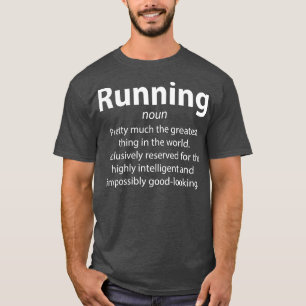 Running Funny Definition Runner Geschenk T-Shirt