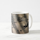 Running Gecko Kaffeetasse (VorderseiteRechts)