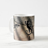 Running Gecko Kaffeetasse (Vorderseite Links)