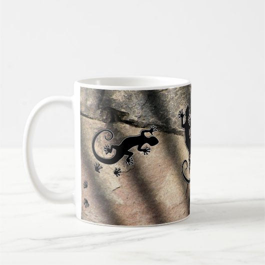 Running Gecko Kaffeetasse (Links)