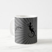 Running Gecko Kaffeetasse (Vorderseite Links)