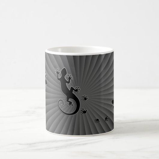 Running Gecko Kaffeetasse (Mittel)