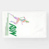 Running Girl Banner (Horizontal)