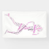Running Girl Banner (Horizontal)