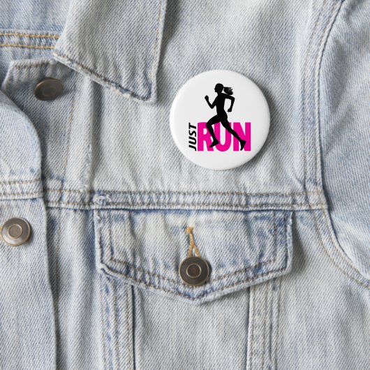 Running Girl Button (Beispiel)