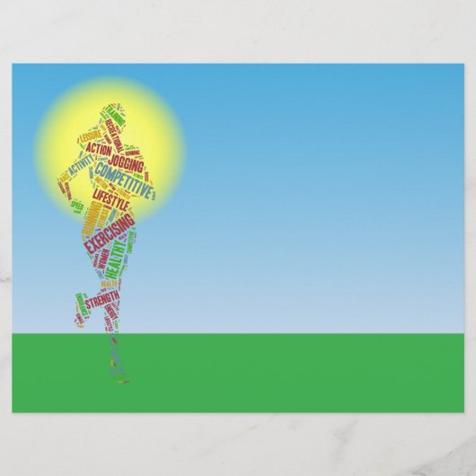 Running Girl Flyer (Vorne)