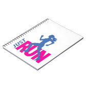 Running Girl Notizblock (Linke Seite)
