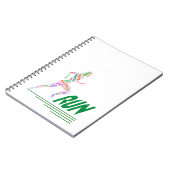 Running Girl Notizblock (Linke Seite)