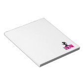 Running Girl Notizblock (angewinkelt)