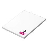 Running Girl Notizblock (Rotiert)
