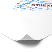 Running Girl Poster (Ecke)