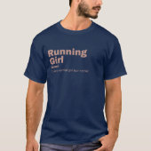 Running Girl - Running T-Shirt (Vorderseite)