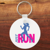 Running Girl Schlüsselanhänger (Vorderseite)