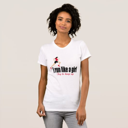 Running Girl T-Shirt (Vorne ganz)