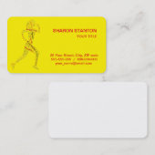 Running Girl Visitenkarte (Vorne/Hinten)