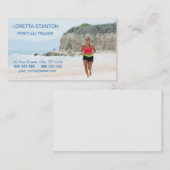 Running Girl Visitenkarte (Vorne/Hinten)
