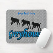Running Greyhounds Niedlich Dog Mousepad (Mit Mouse)