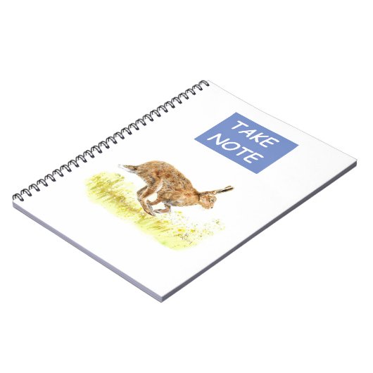 Running Hare Notizblock (Linke Seite)