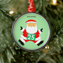 Running Holiday-Geschenk Ornament Aus Metall