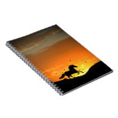 Running Horning Notebook Notizblock (Rechte Seite)