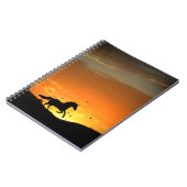 Running Horning Notebook Notizblock (Linke Seite)