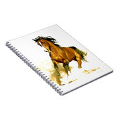Running Horning Notebook Notizblock (Rechte Seite)