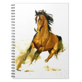 Running Horning Notebook Notizblock (Vorderseite)