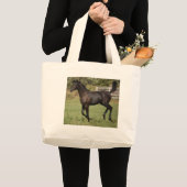 Running-Horse-2 Jumbo Stoffbeutel (Vorderseite (Produkt))