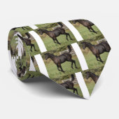 Running-Horse-2 Krawatte (Gerollt)