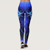 Running Horse Blue Leggings (Rückseite)