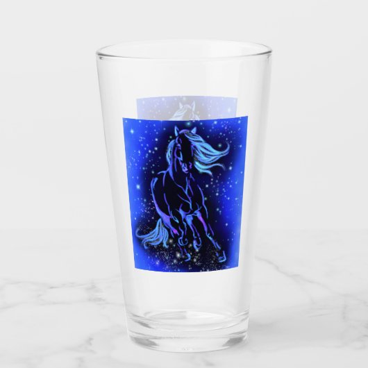 Running Horse Glass Glas (Vorderseite)